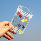 🔥 40 marcapáginas transparentes con flores secas - Marcapáginas de regalo DIY