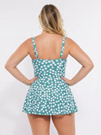 Trajes de baño tipo vestido de una pieza para mujer