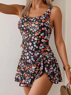Trajes de baño tipo vestido de una pieza para mujer