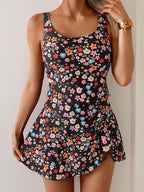 Trajes de baño tipo vestido de una pieza para mujer