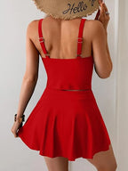 Trajes de baño tipo vestido de una pieza para mujer