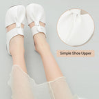 Pantuflas de mujer con lazo