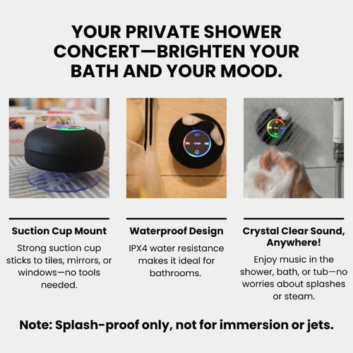 Bluetooth Shower Speaker