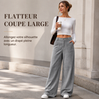 👖 Pantalones anchos y relajados con corte holgado para mujer