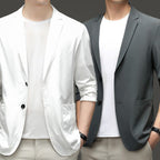 Chaqueta de traje ligera de verano para hombre