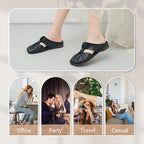 Pantuflas de mujer con lazo