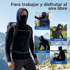 Sudadera con capucha ligera para hombre, secado rápido y protección UV