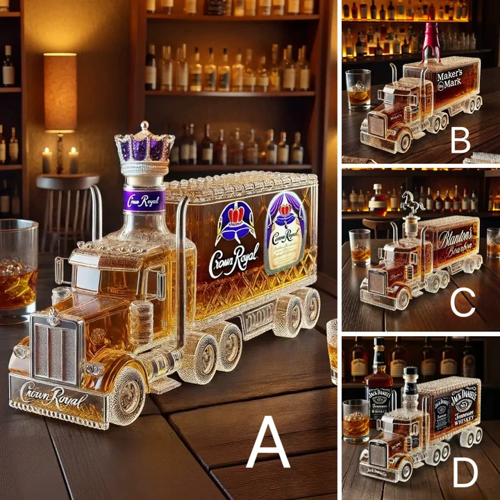 🔥【Oferta por tiempo limitado】🚚Botella de whisky para camión