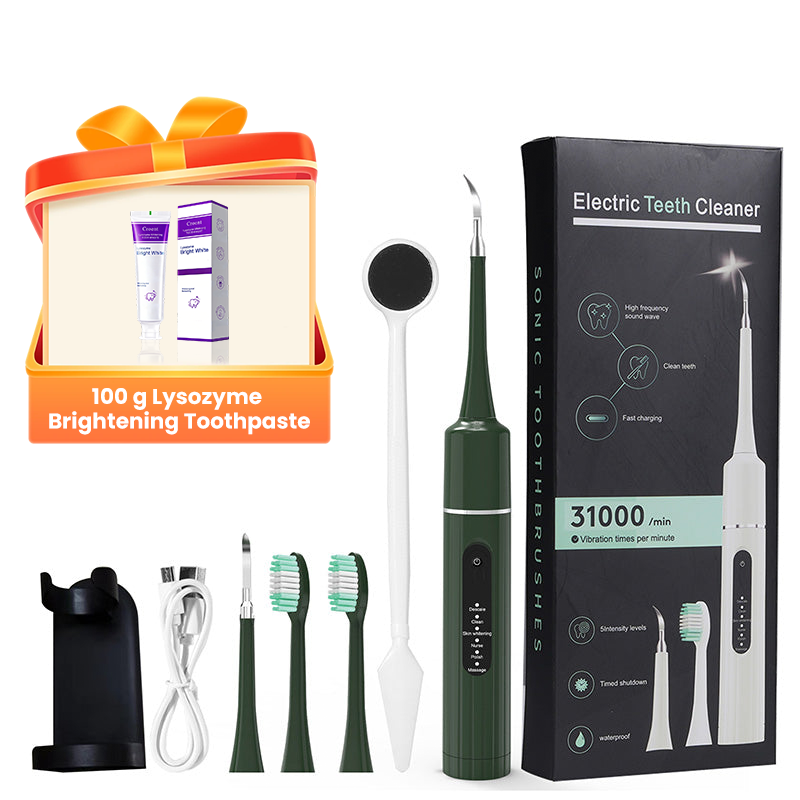 🦷 Limpiador dental ultrasónico profesional multifuncional y de varias velocidades