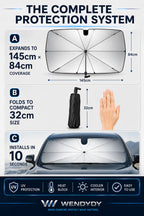 Parasol para parabrisas de coche mejorado