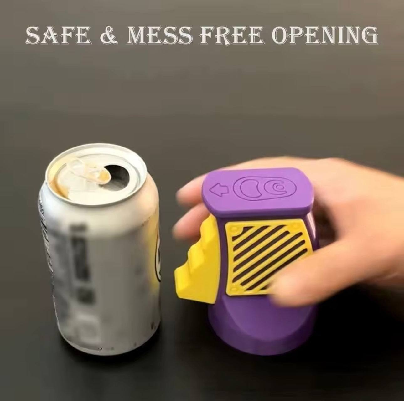 Abrelatas impreso en 3D para bebidas