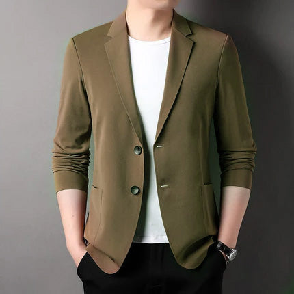 Chaqueta de traje ligera de verano para hombre