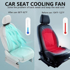 🚗Ventilador de refrigeración ajustable para el asiento del conductor y del pasajero.