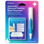 🔥💎 Alimentador automático de cuentas para pintura de diamantes | Bolígrafo de punta redonda sin cera para manualidades más rápidas y fáciles ✨