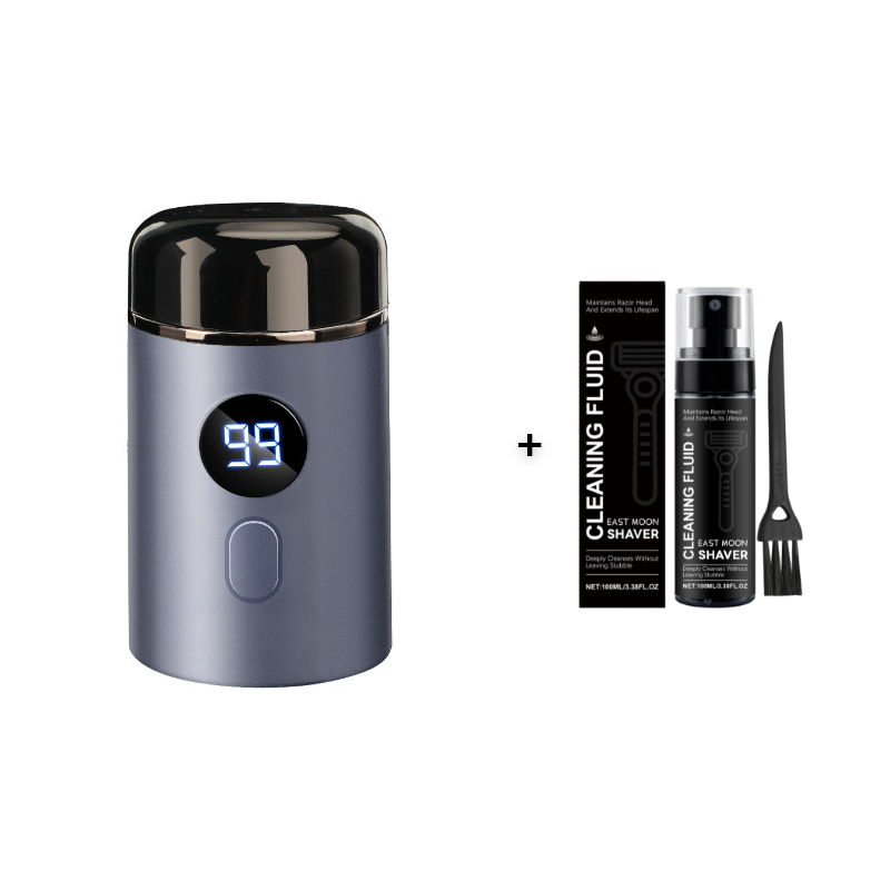 Nueva mini afeitadora eléctrica: recargable y totalmente lavable.