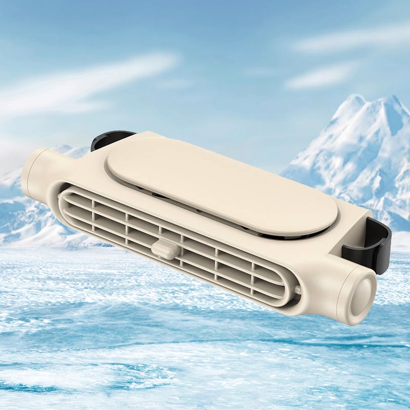 🚗Ventilador de refrigeración ajustable para el asiento del conductor y del pasajero.