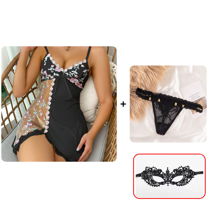 🥳¡Oferta especial 2026! 🥳💞¡Ventas superiores a 500.000 unidades! 💥👗🎀 Camisón de encaje sexy