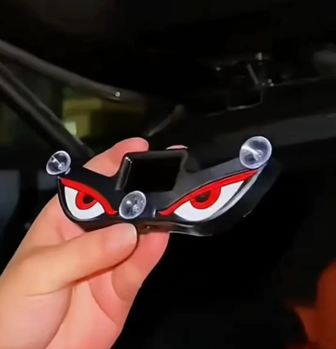 🏆Oferta por tiempo limitado 49% DE DESCUENTO 🚗💀Solar Demon Eye Luz LED para ventana de coche