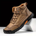 💥Elegantes botas para hombre con suela plana cosida a mano