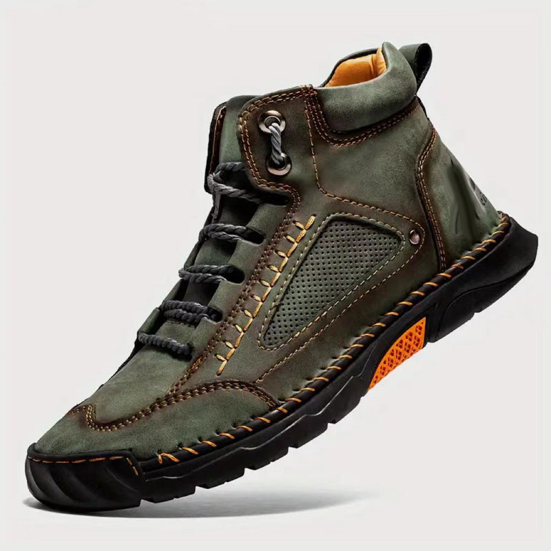 💥Elegantes botas para hombre con suela plana cosida a mano