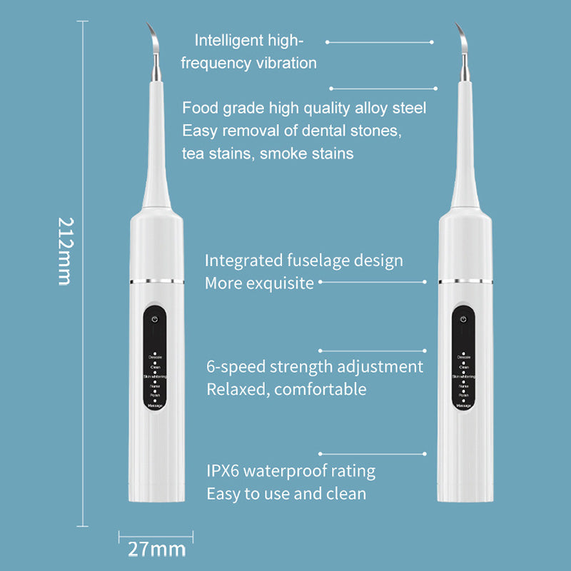 🦷 Limpiador dental ultrasónico profesional multifuncional y de varias velocidades