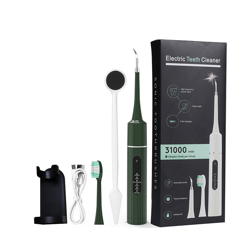 🦷 Limpiador dental ultrasónico profesional multifuncional y de varias velocidades