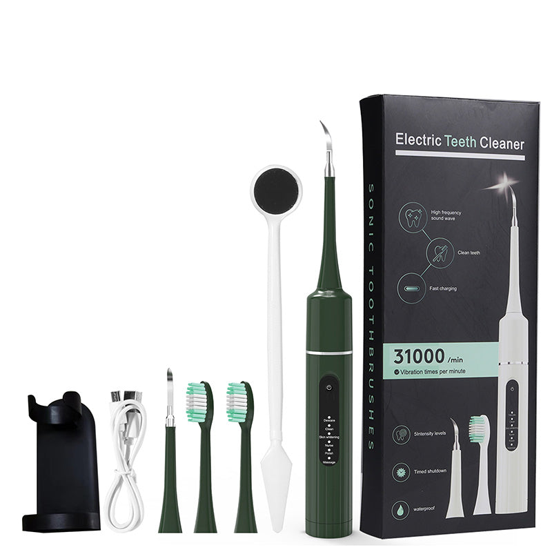🦷 Limpiador dental ultrasónico profesional multifuncional y de varias velocidades