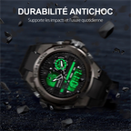 Reloj deportivo impermeable para hombre (con pantalla iluminada)