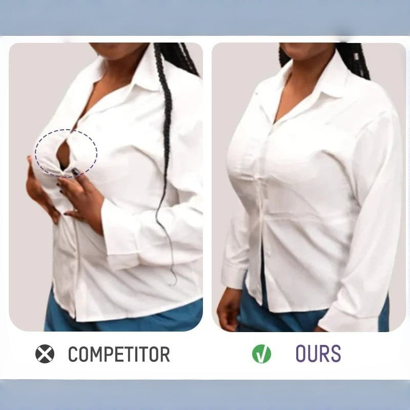 Sujetador elegante transparente de cobertura total para mujer, tallas grandes