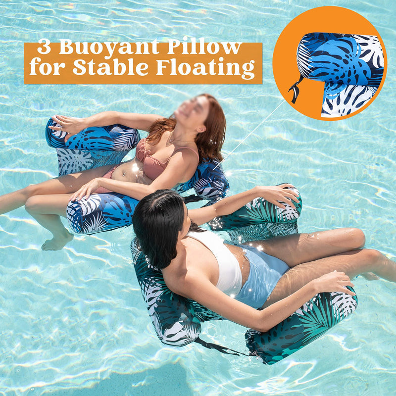 💺 Silla flotante inflable: cómoda, estable y perfecta para relajarse en el agua 🌊