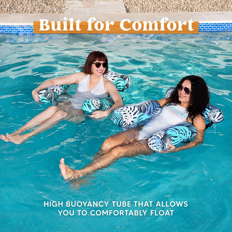 💺 Silla flotante inflable: cómoda, estable y perfecta para relajarse en el agua 🌊