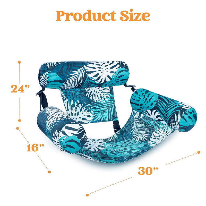 💺 Silla flotante inflable: cómoda, estable y perfecta para relajarse en el agua 🌊