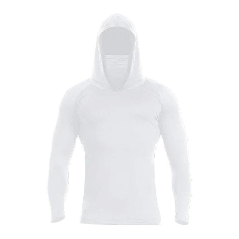 Sudadera con capucha ligera para hombre, secado rápido y protección UV