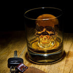 Molde de silicona para hielo con forma de calavera: ideal para cócteles, fiestas y postres creativos 🍹