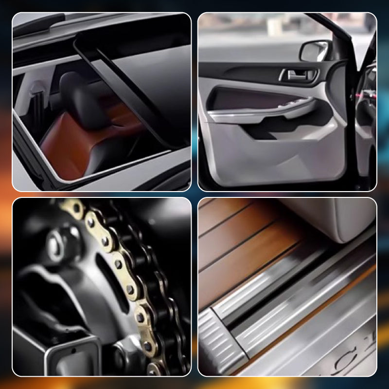 Grasa de calidad automotriz: resistente a altas y bajas temperaturas, inoxidable y duradera.