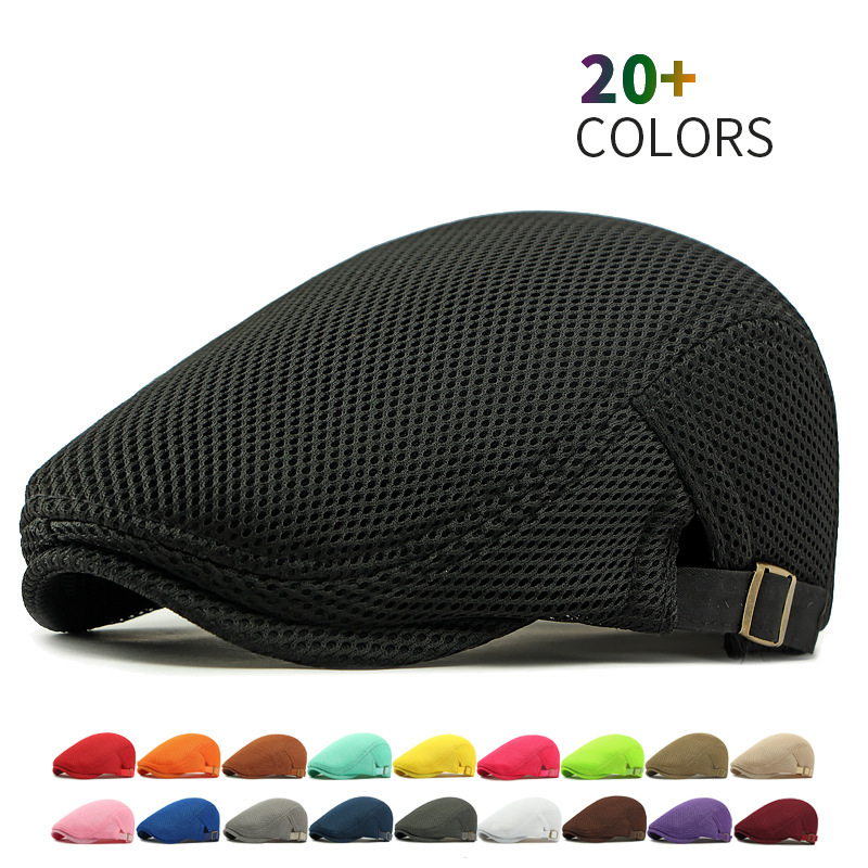 Gorro transpirable: tejido de malla, correa ajustable (55–60 cm) y banda antisudor integrada.