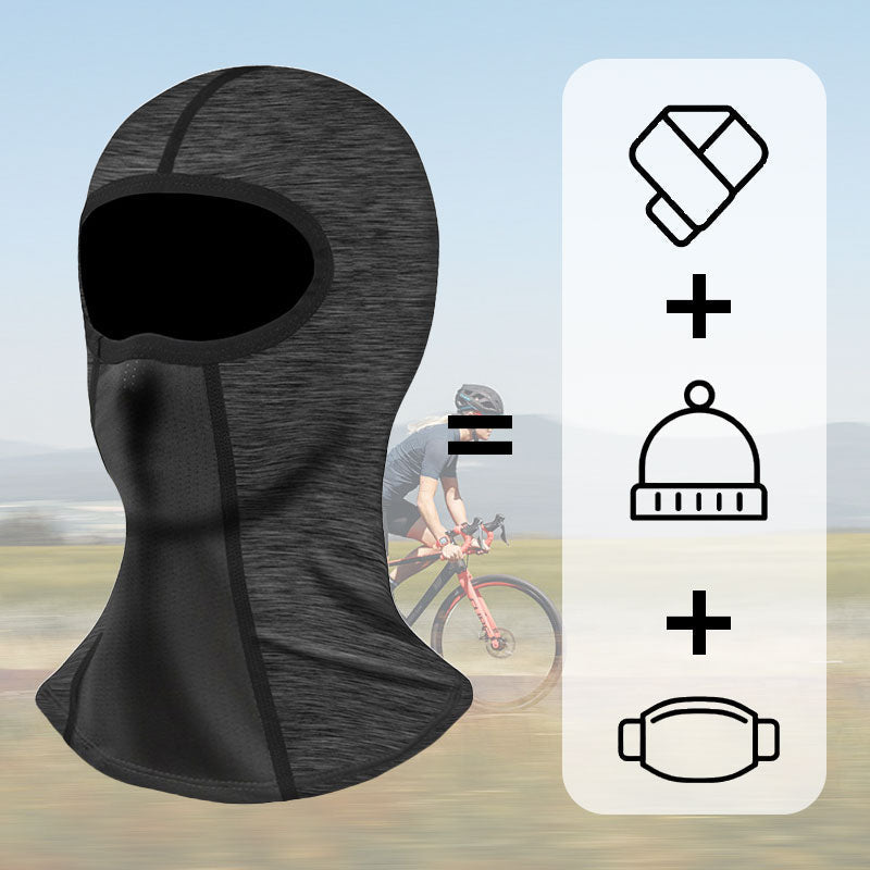 Máscara facial completa resistente al viento para deportes al aire libre