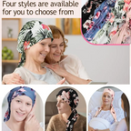 👒 Pañuelo para la cabeza con estampado floral para mujer