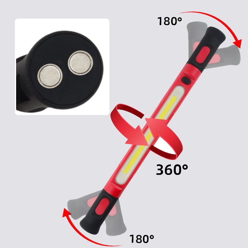 Linterna de trabajo LED multifuncional de mano