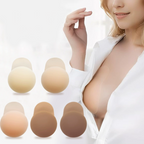 💞¡Compra 1 y llévate 1 GRATIS!🌈✨ Cubrepezones adhesivos invisibles con efecto lifting para mujeres