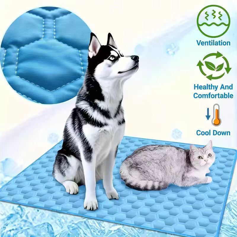 🧊 Alfombrilla refrescante para mascotas (perros y gatos)💕