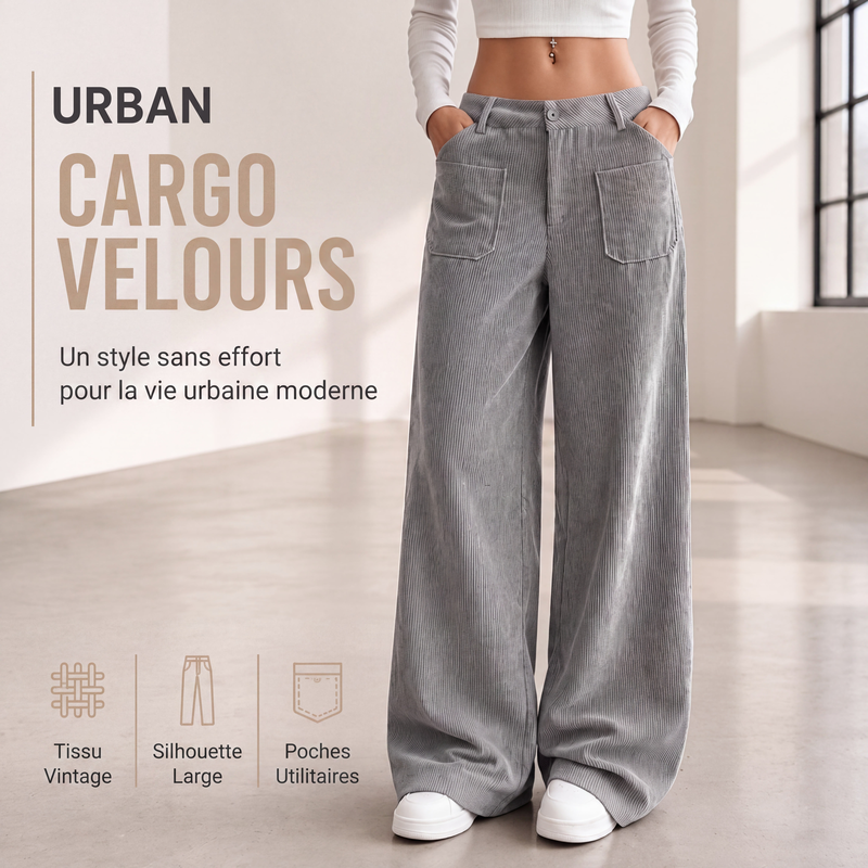 👖 Pantalones anchos y relajados con corte holgado para mujer